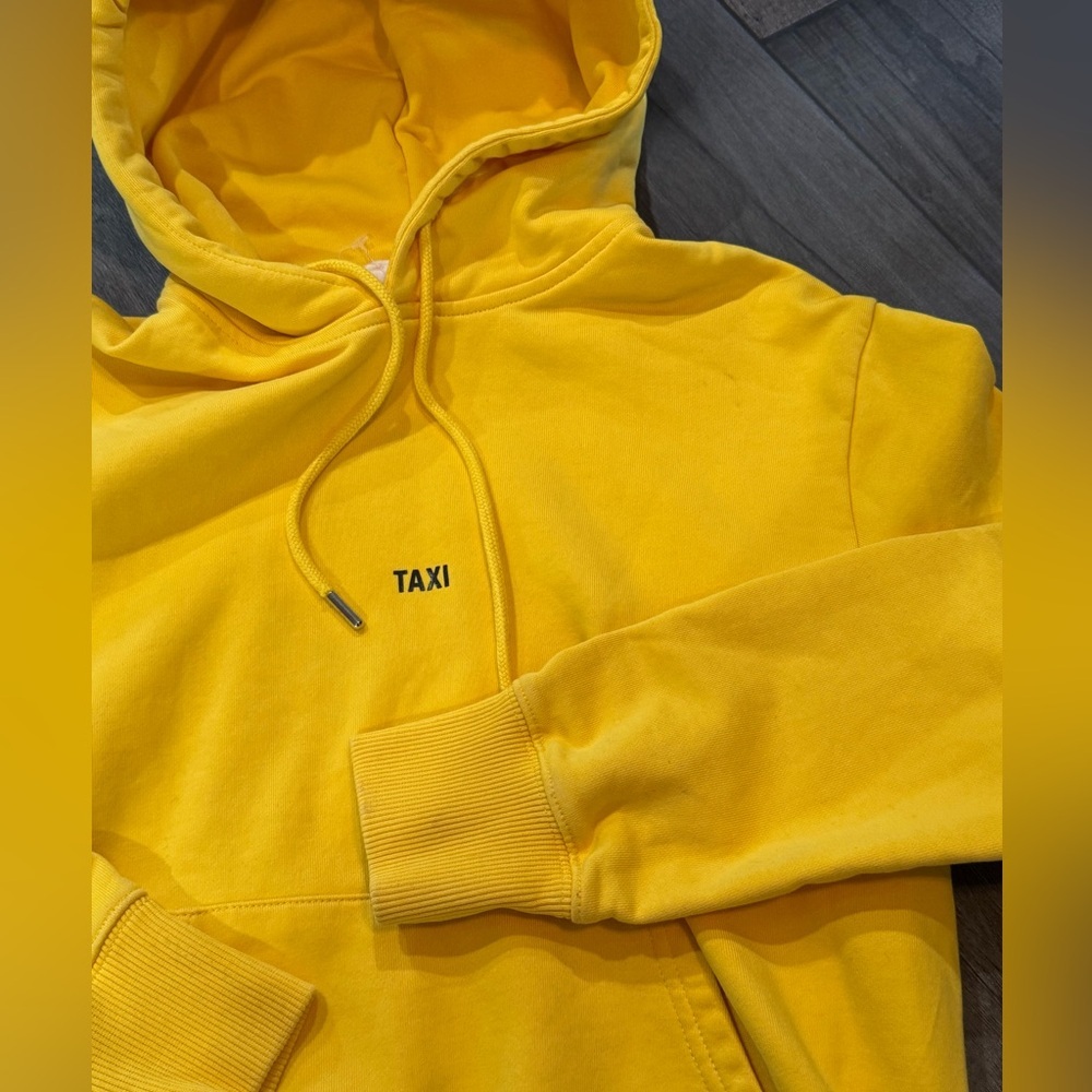 Helmut Lang Taxi Print Terry Hoodie NYC condition NWOT - Picture 6 of 11